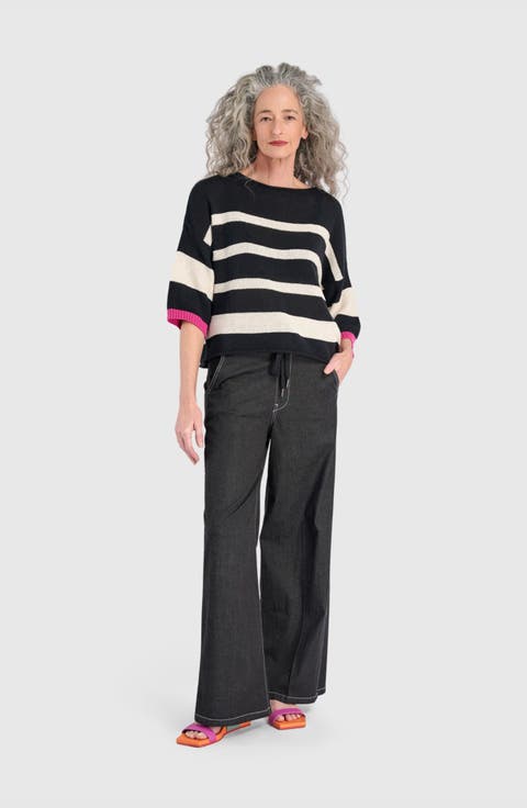Boxy Stripes Sweater