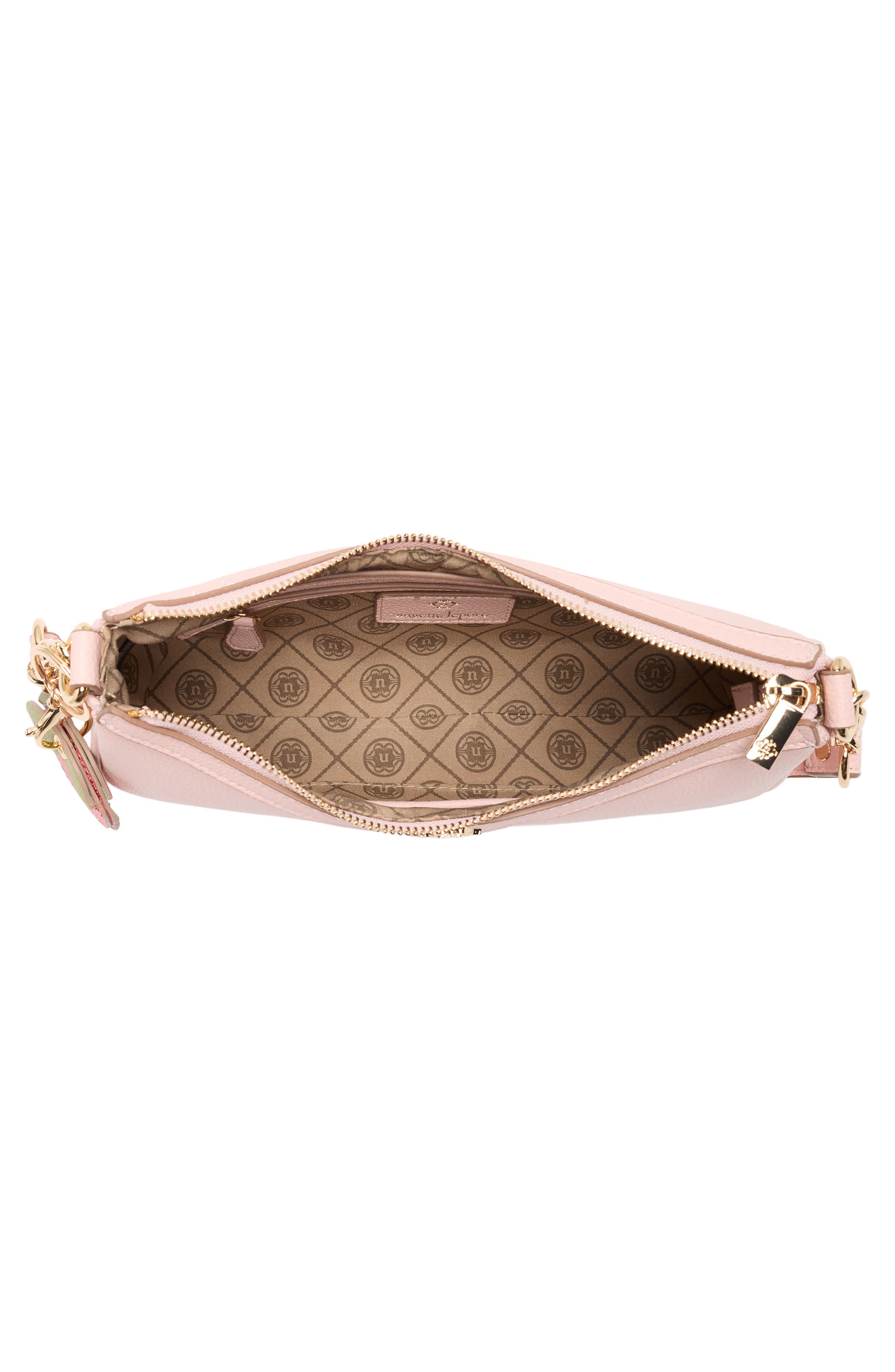 Nanette Lepore Chain Handle Shoulder Bag, Alternate, color, Peachy Pink