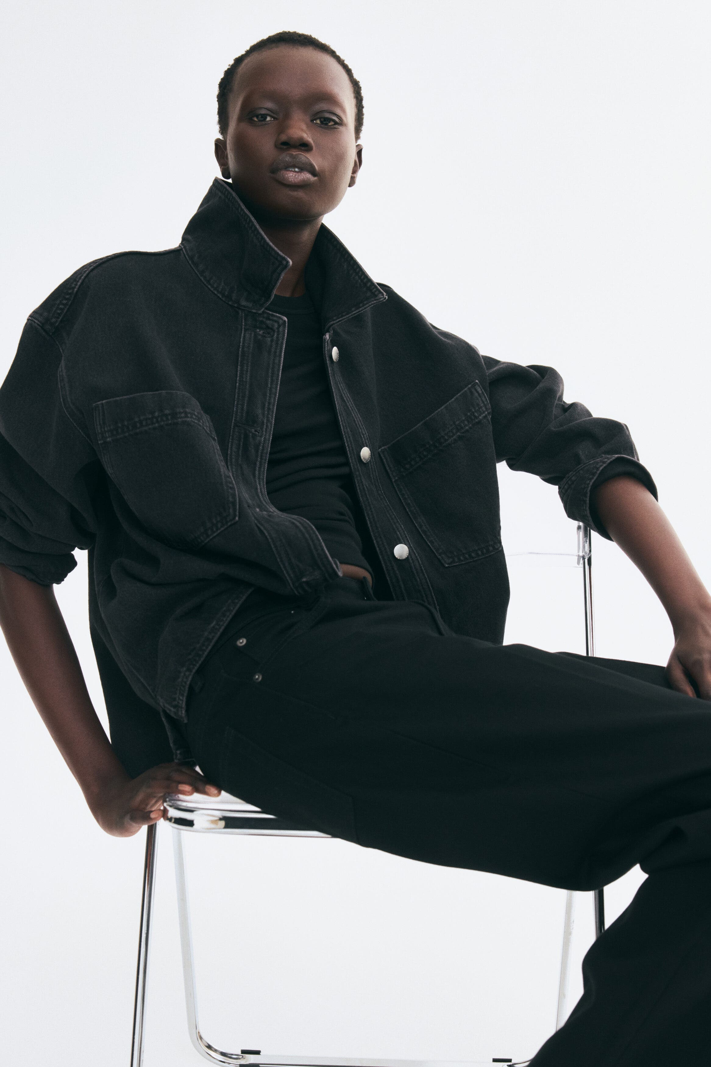 selected Denim black