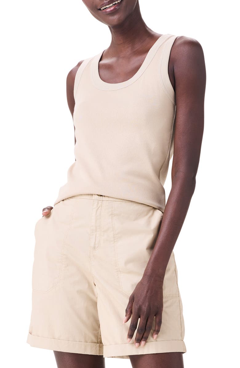 NIC+ZOE Perfect Rib Scoop Neck Tank, Main, color, 