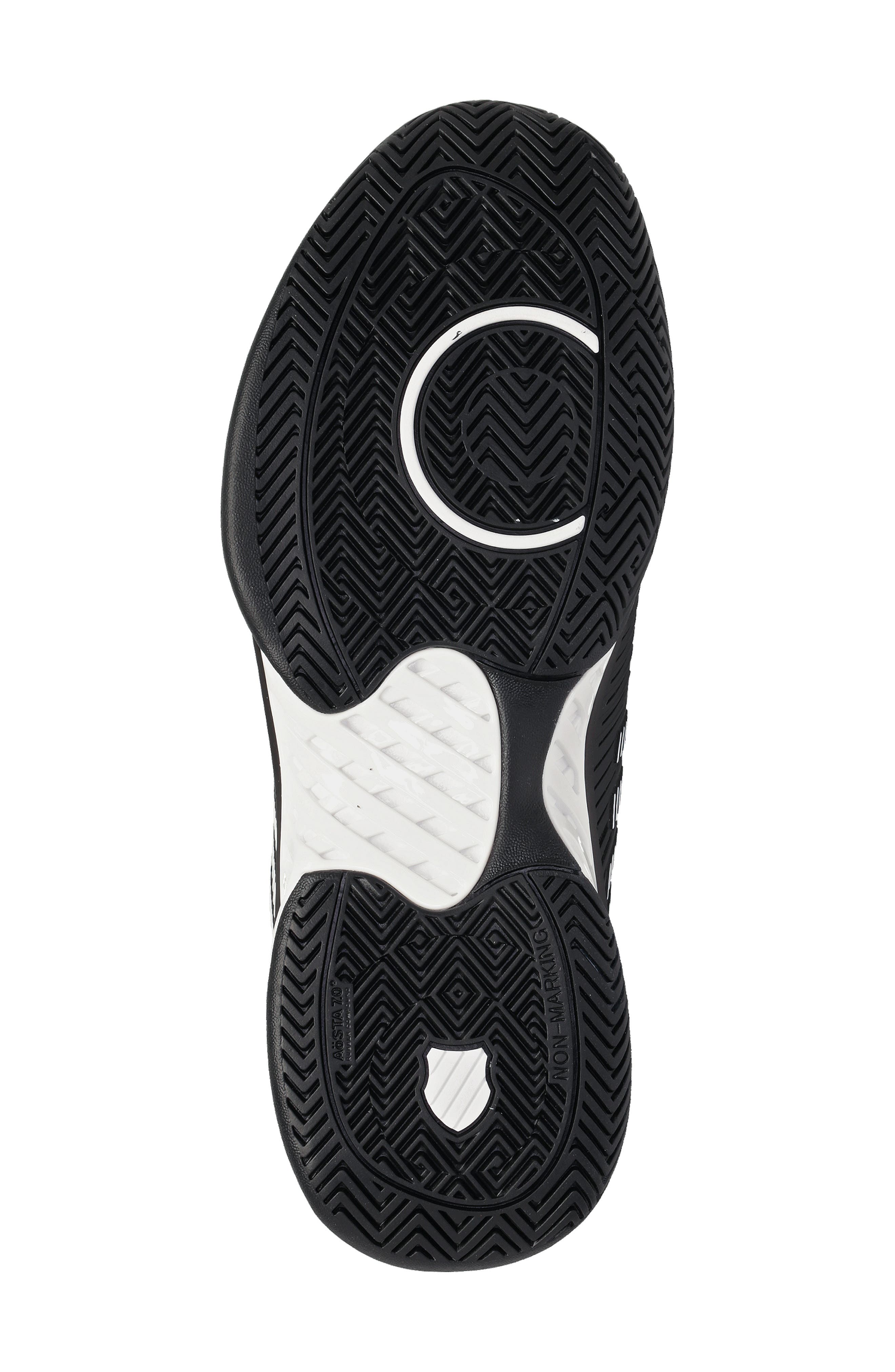 K-Swiss Hypercourt Express 2 Tennis Shoe, Alternate, color, Black/ White/ High-Rise