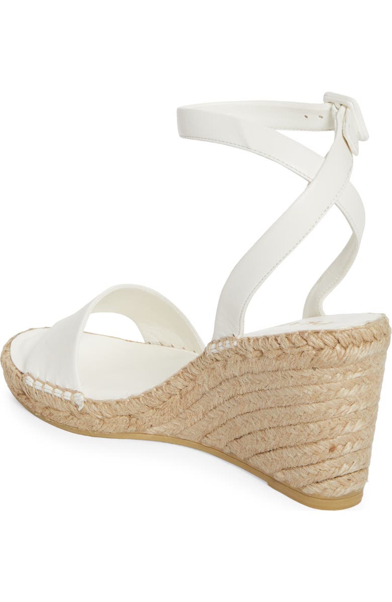 Prada Espadrille Wedge Sandal, Alternate, color, Avorio