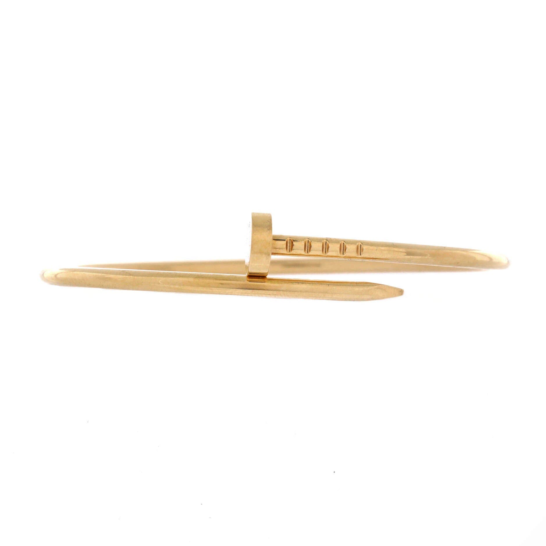 Juste un Clou Bracelet 18K Yellow Gold Small, Main, color, Metallic Gold