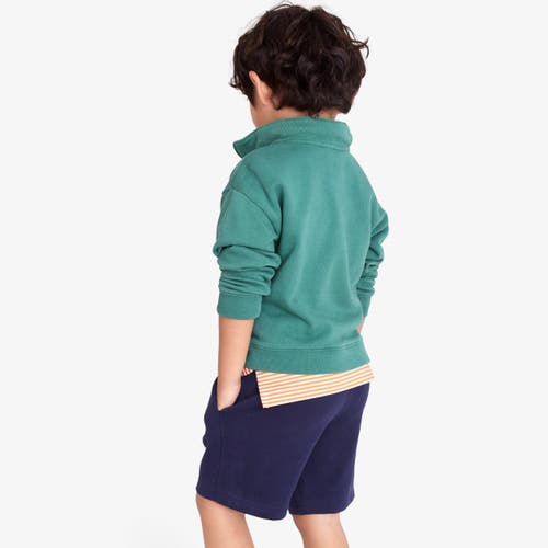 Primary Quarter Zip Sweatshirt In Green