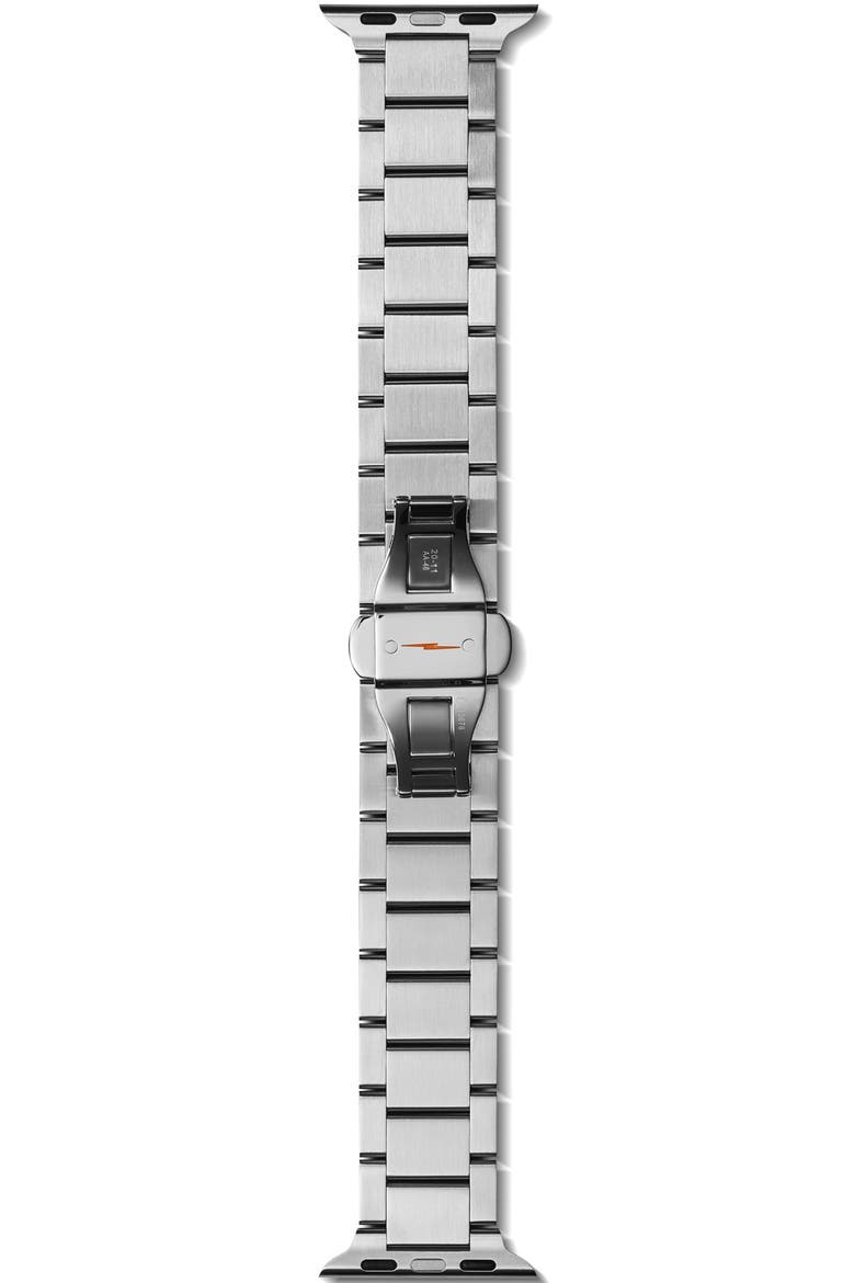 Stainless Steel 20mm Apple Watch® Bracelet Watchband, Alternate, color, BRASS
