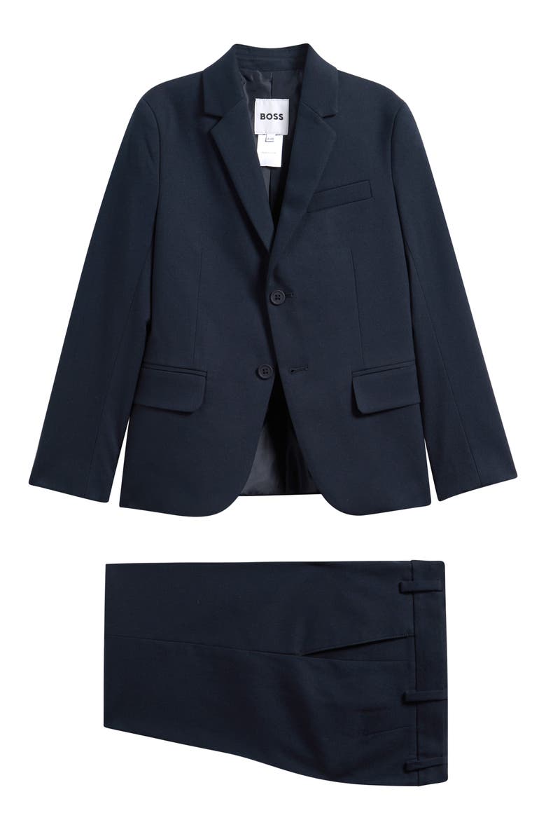Kids' Sport Coat & Pants Set, Main, color, ELECTRIC BLUE