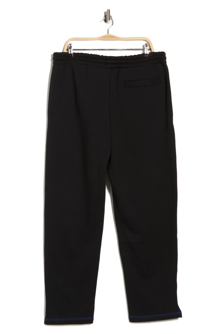 Knit Logo Sweatpants, Alternate, color, BLACK