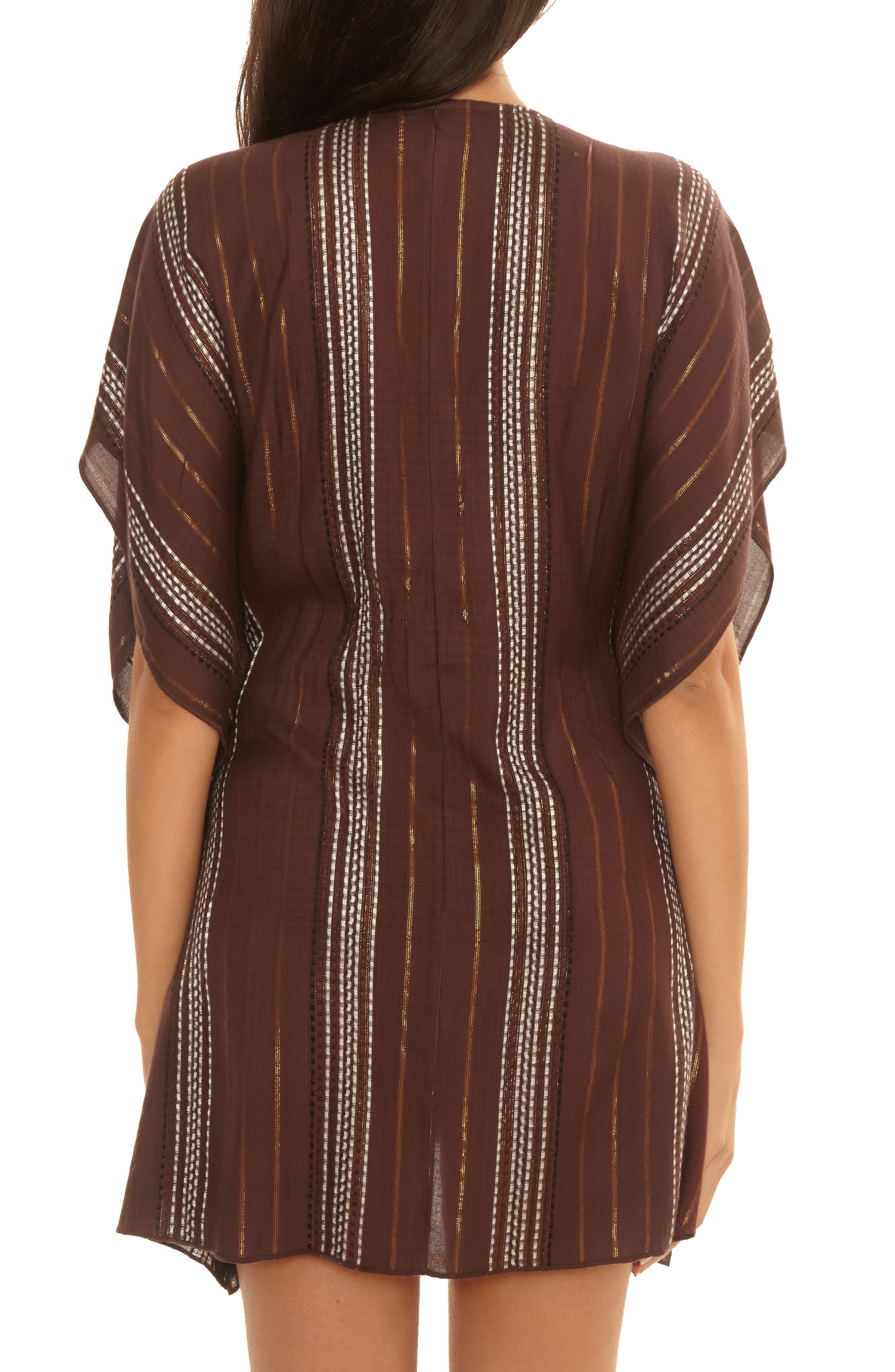 Radiance Metallic Stripe Cover-Up Tunic - image 2