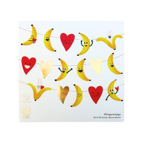 Bananas For You Valentine's Day Party Garland