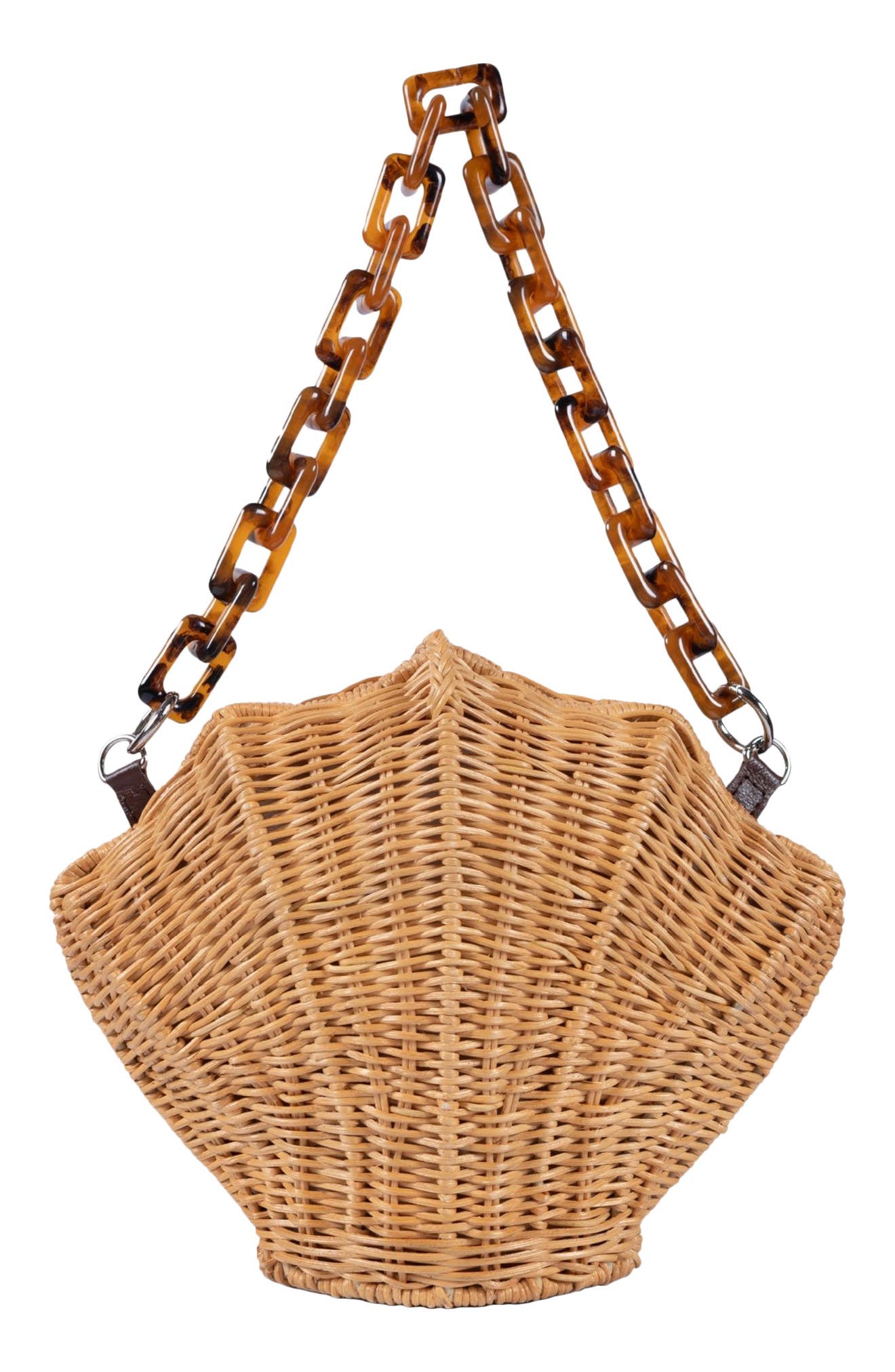 Shellie Shell Basket Bag, Alternate, color, LIGHT BROWN NATURAL