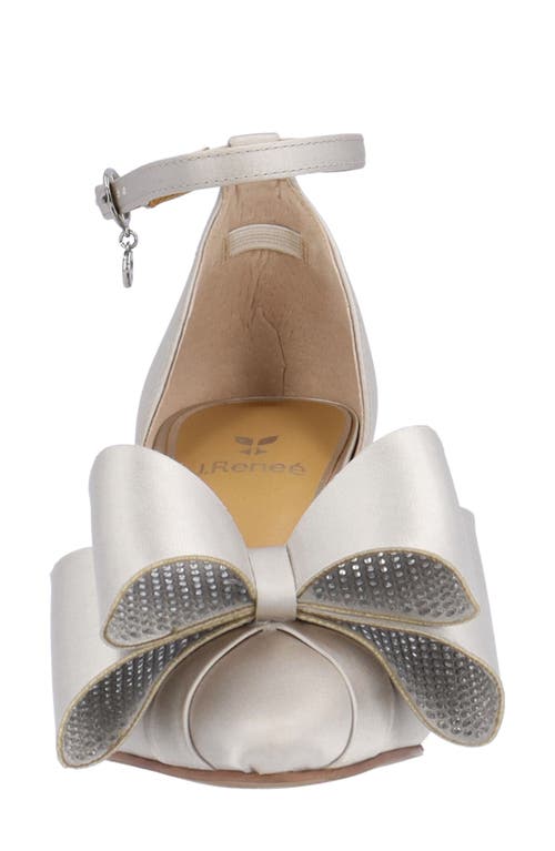 J. RENEÉ J. RENEÉ PAMMIE POINTED TOE ANKLE STRAP PUMP 