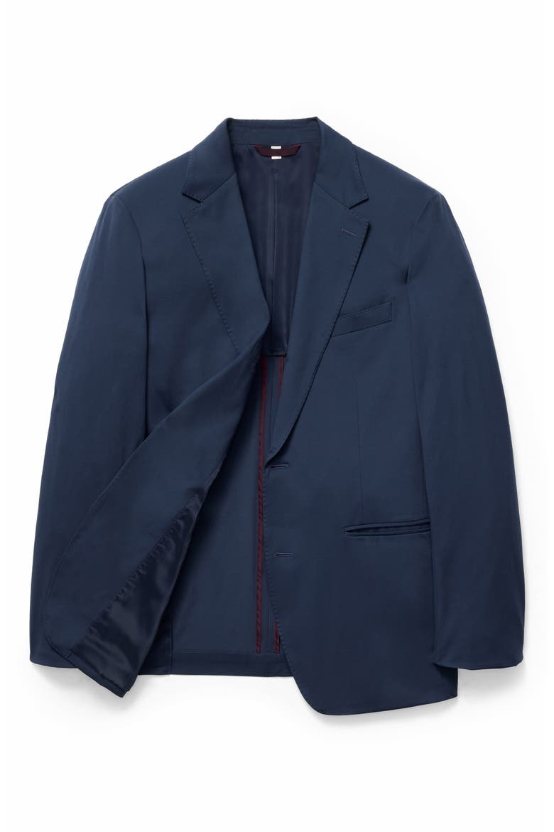 Stealth Blazer, Alternate, color, BRIGHT NAVY BLUE