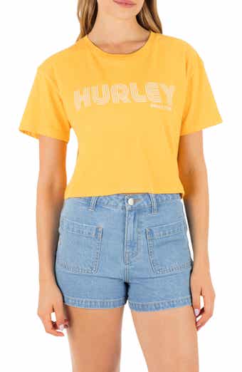 Rollers Boxy Crop Cotton Graphic T-Shirt