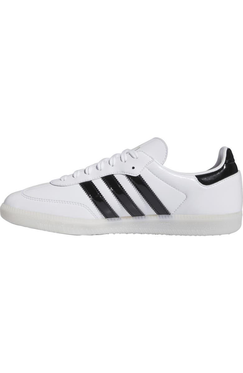 adidas Dill Samba Patent Low Top Sneaker, Alternate, color,