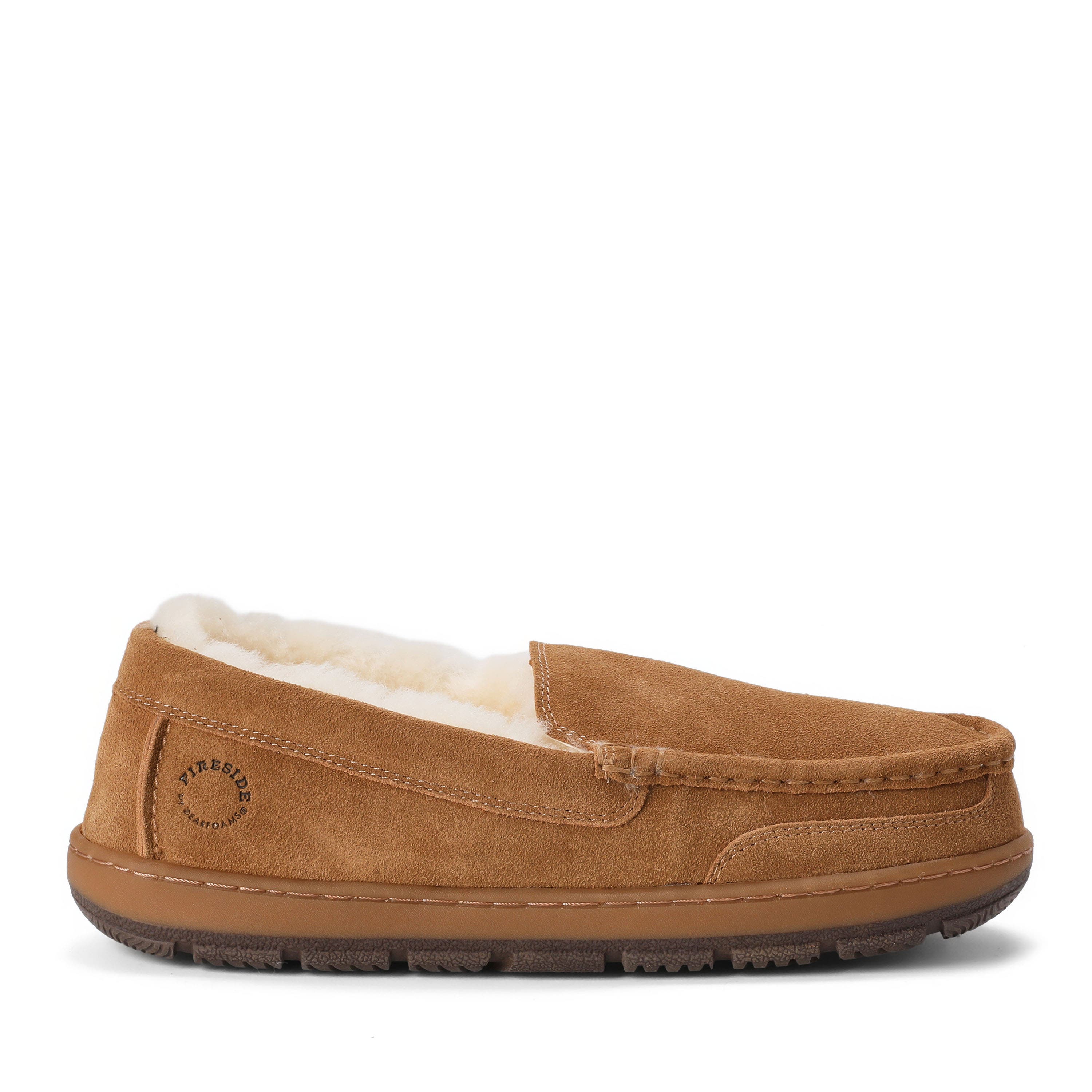 Fireside Melbourne Water Repellent Rugged Loafer, Alternate, color, Chestnut