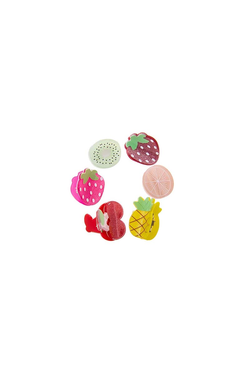 BY ADINA EDEN Mini Fruity Tutty Hair Clips, Main, color, 