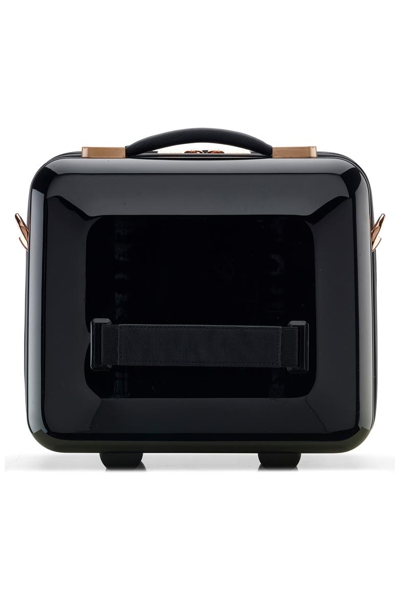 Gem Garden Vanity Case, Alternate, color, BLACK