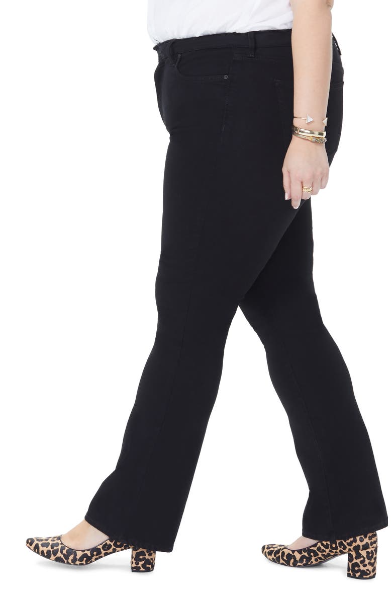 Barbara Bootcut Jeans, Alternate, color, BLACK