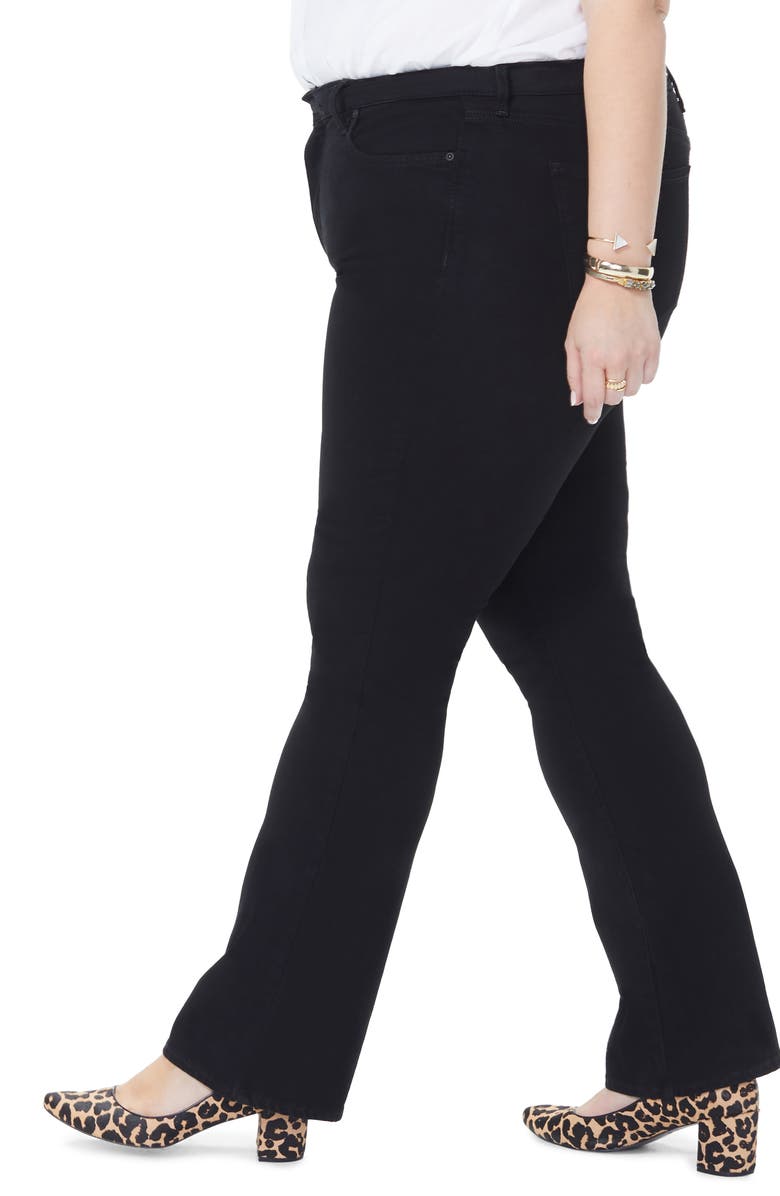NYDJ Barbara Bootcut Jeans, Alternate, color, Black