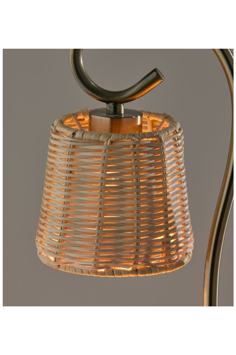 Perry Candle Warmer Lamp, Alternate, color, ANTIQUE BRASS