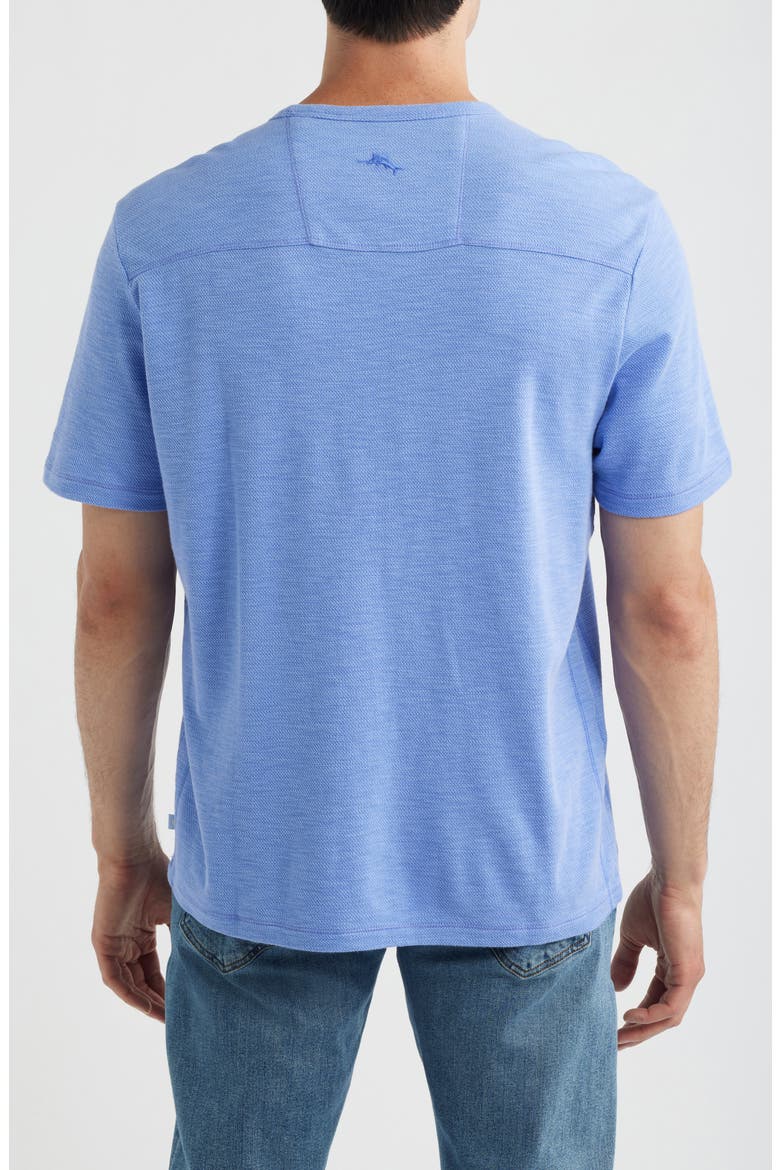 Sand Wave Slub Cotton Blend T-Shirt, Alternate, color, GRAPE POOLS