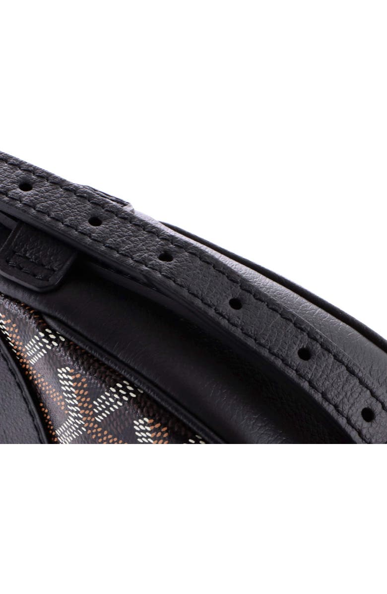 Pre-Owned Goyard Hirondelle Shoulder Bag Coated Canvas and Leather, Alternate, color, Black