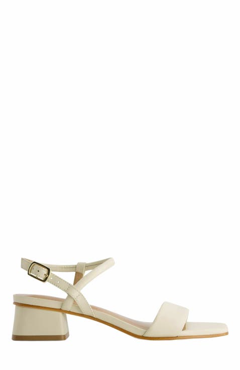 Josei Low Heel Sandal