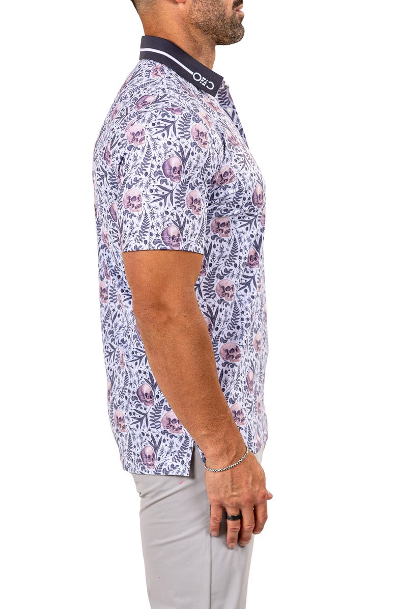 Maceoo Martyr0011 Print Golf Polo, Alternate, color, 