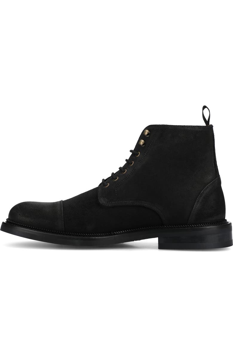 TAFT Men's Rome Dress Boot, Alternate, color, Black Suede