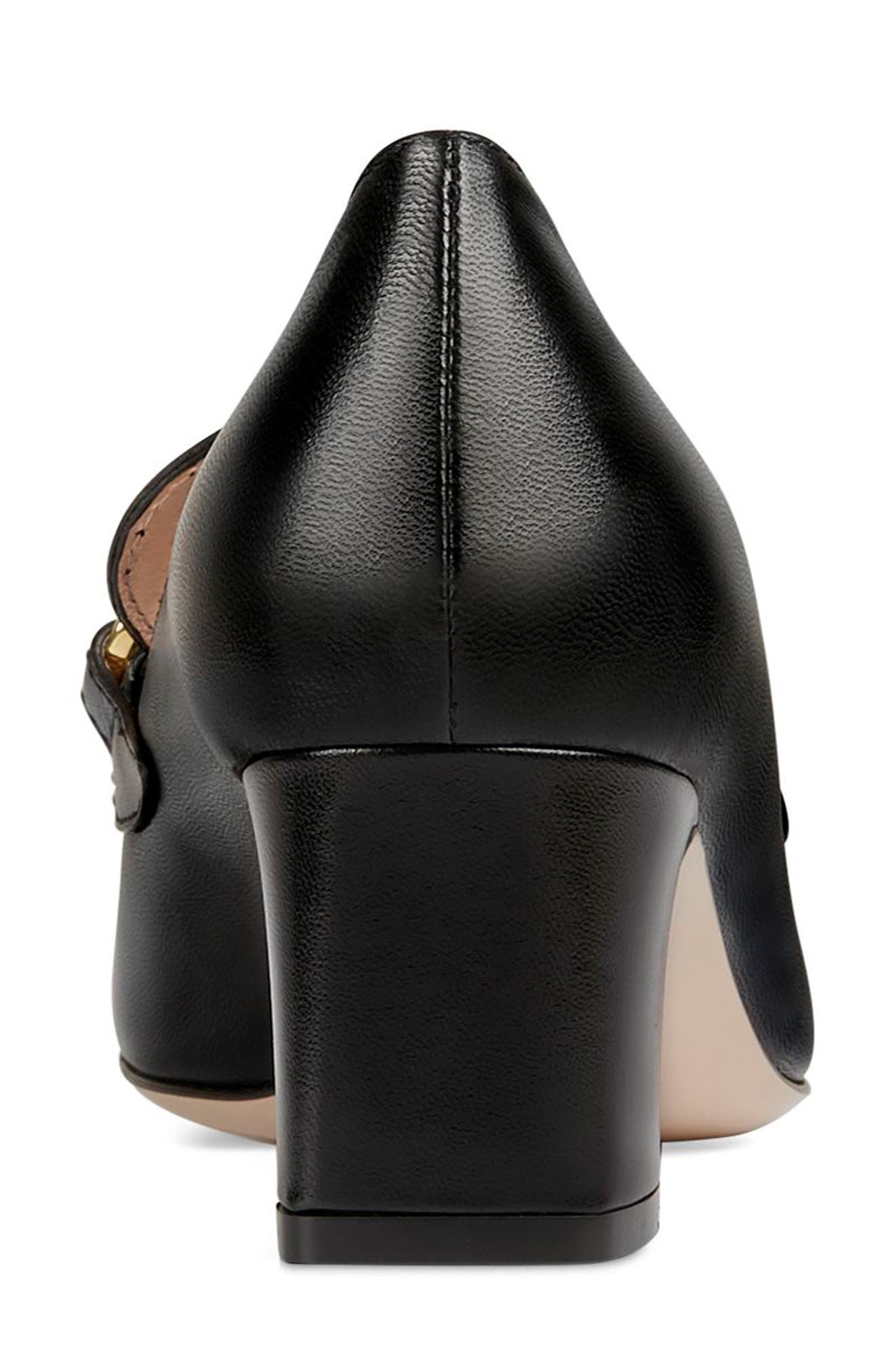 Gucci Loafer Pump, Alternate, color, 