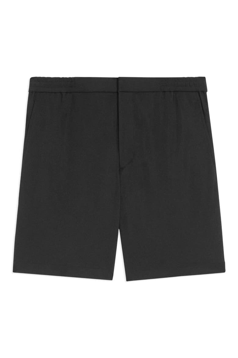 Curtis Slim Fit Internal Drawstring Shorts, Alternate, color, BLK