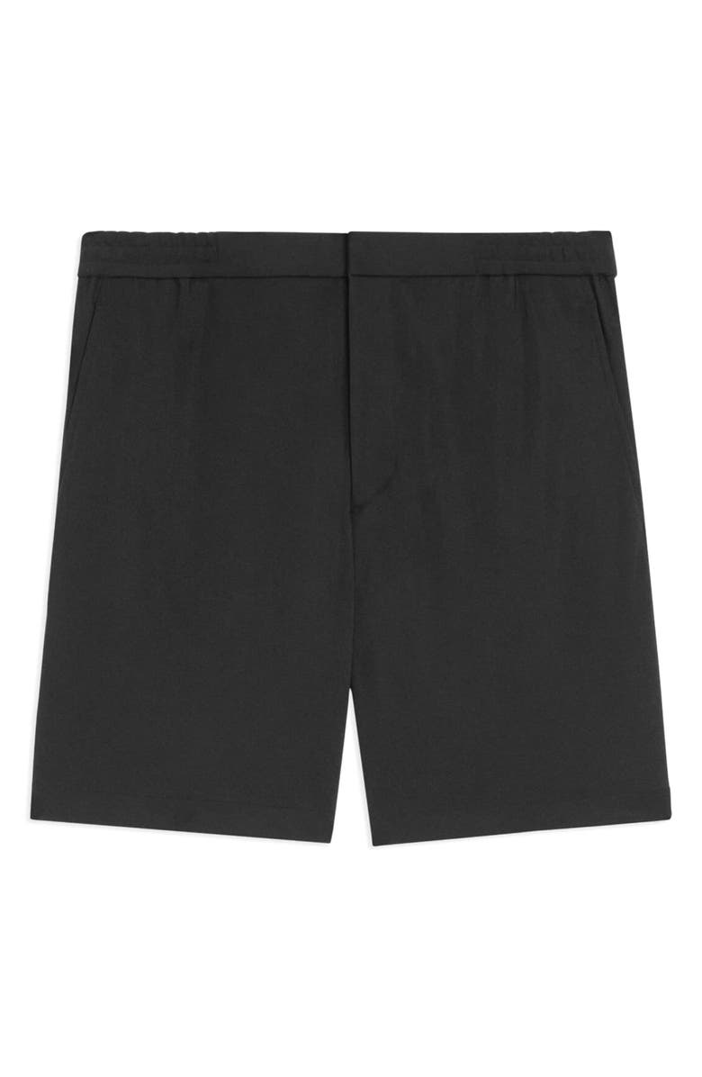 Theory Curtis Slim Fit Internal Drawstring Shorts, Alternate, color, Black