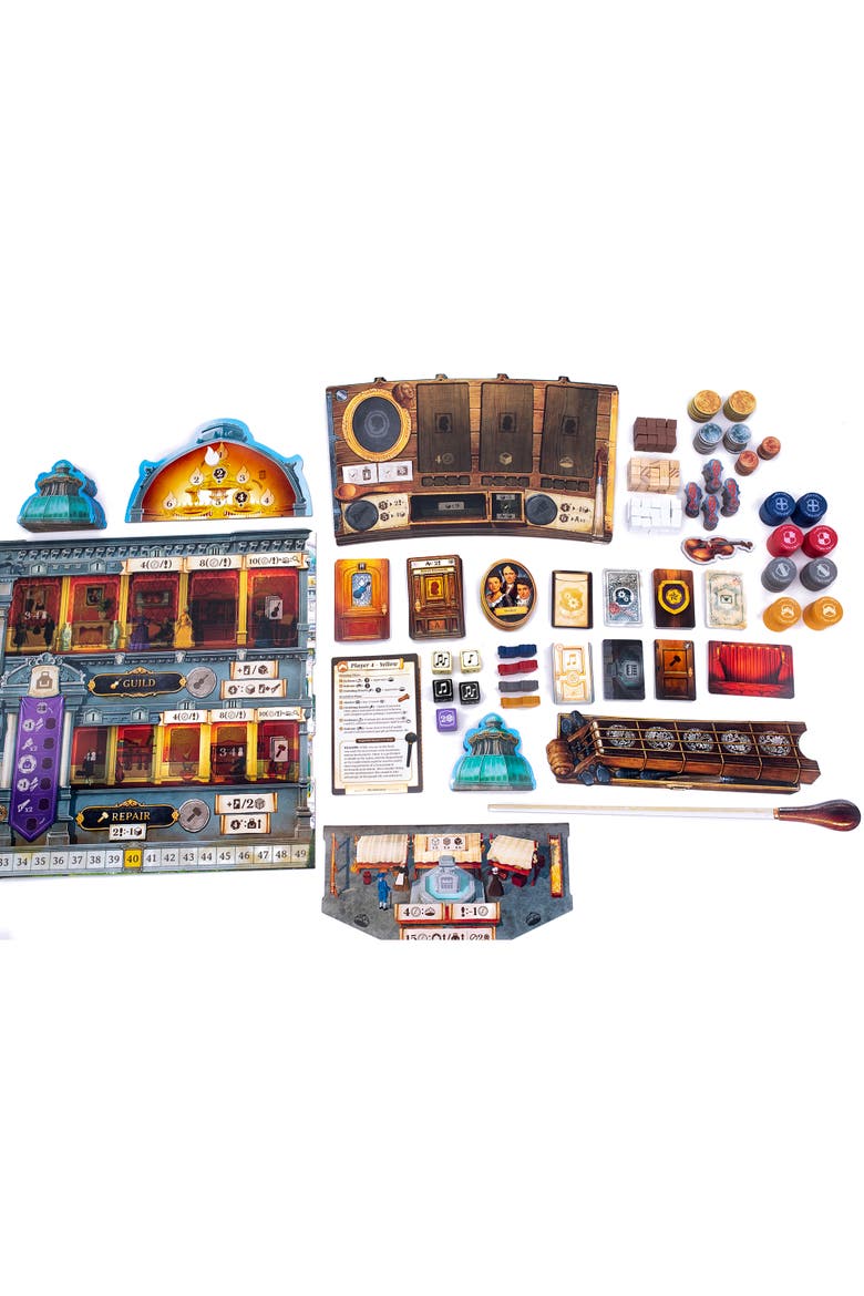 Luthier Musicthemed Board Game, 14+, Alternate, color, Multicolored