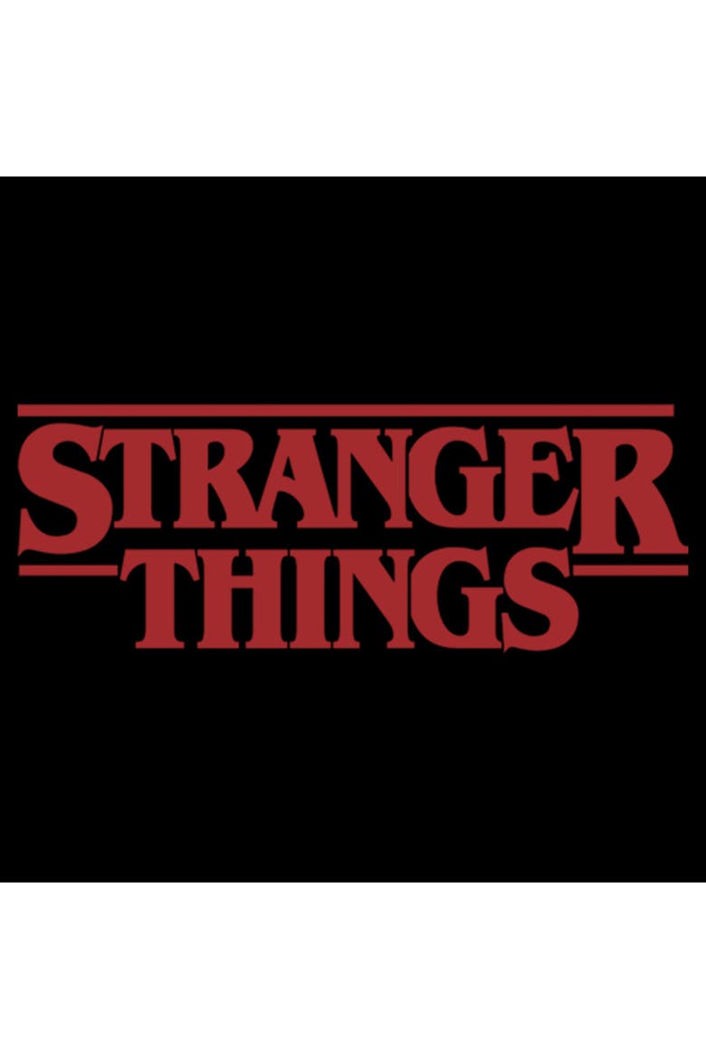 Men's Stranger Things Bold Logo  Graphic T-Shirt, Alternate, color, Black