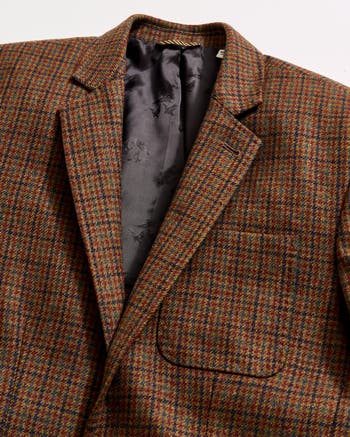 Billy Reid Archie Wool Houndstooth Check Jacket | Nordstrom