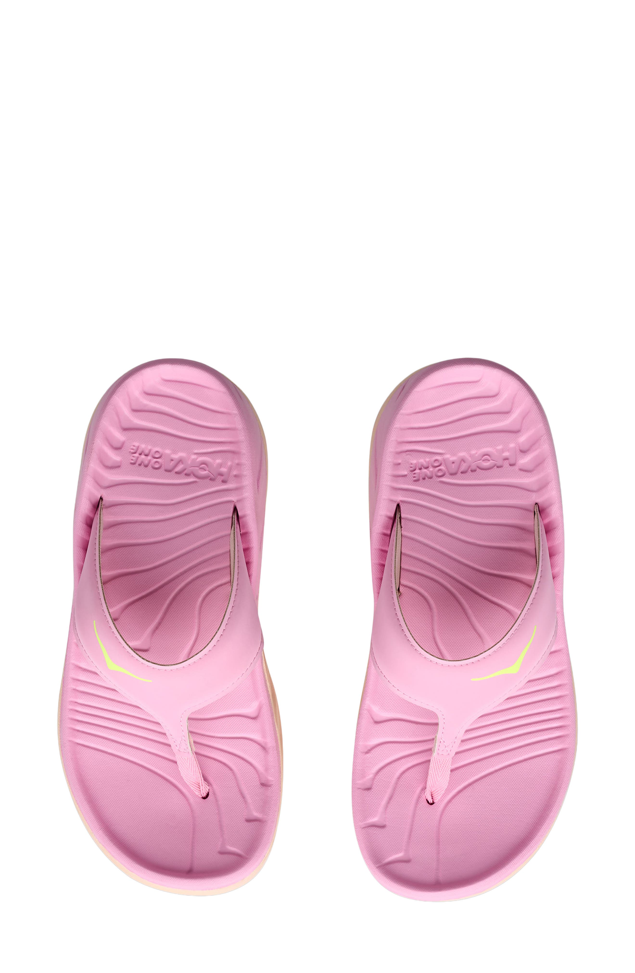Ora Recovery Flip Flop, Alternate, color, BUBBLE GUM / TANGERINE GLOW