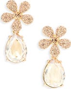 Cara Flower Drop Earrings