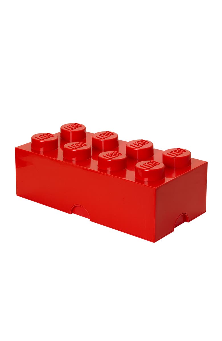 LEGO Storage Brick, Main, color, Red