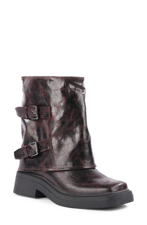 Unmatched Faux Leather Boot