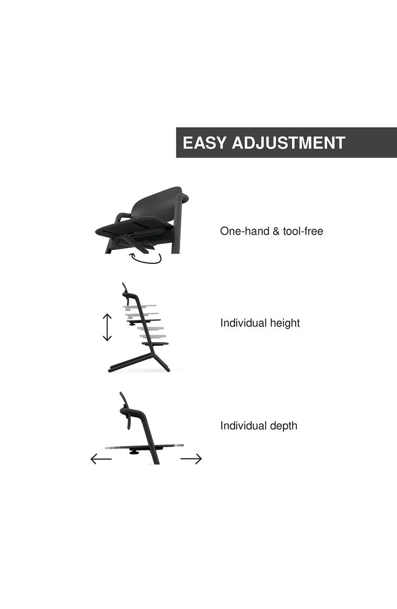CYBEX LEMO 2 Highchair, Alternate, color, 