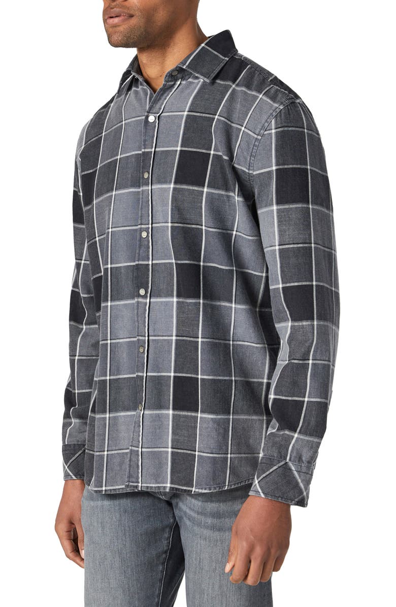 Mavi Jeans Check Snap-Up Shirt, Alternate, color, 