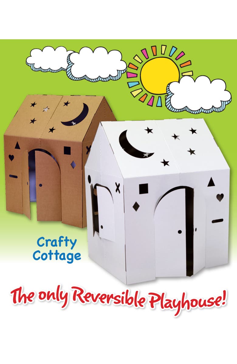 Easy Playhouse Playhouse Blank Crafty Cottage, Kids, Alternate, color, 