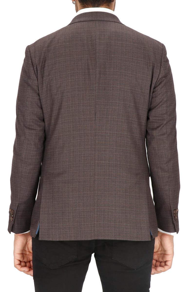 Scotch & Soda Brown Mélange Sport Coat, Alternate, color, 