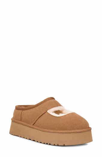 Bea Genuine Shearling Lined Platform Mary Jane