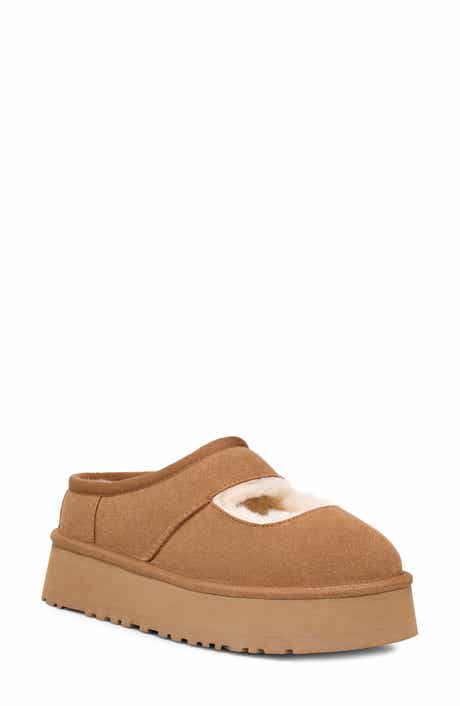 Bea Genuine Shearling Lined Platform Mary Jane