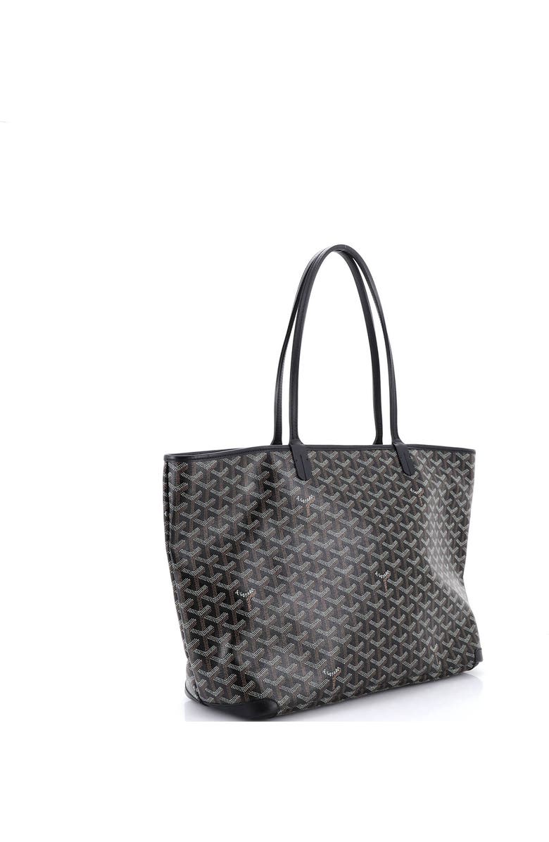 Pre-Owned Goyard Artois Tote Coated Canvas MM, Alternate, color, Black
