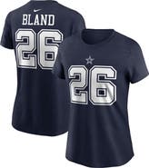 Nike Women's Nike DaRon Bland Navy Dallas Cowboys Player Name & Number T-Shirt