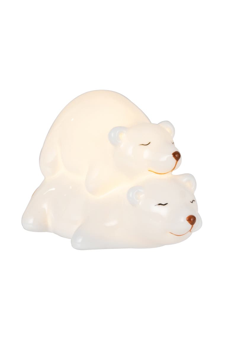 LED Polar Bear Figure, Alternate, color, White