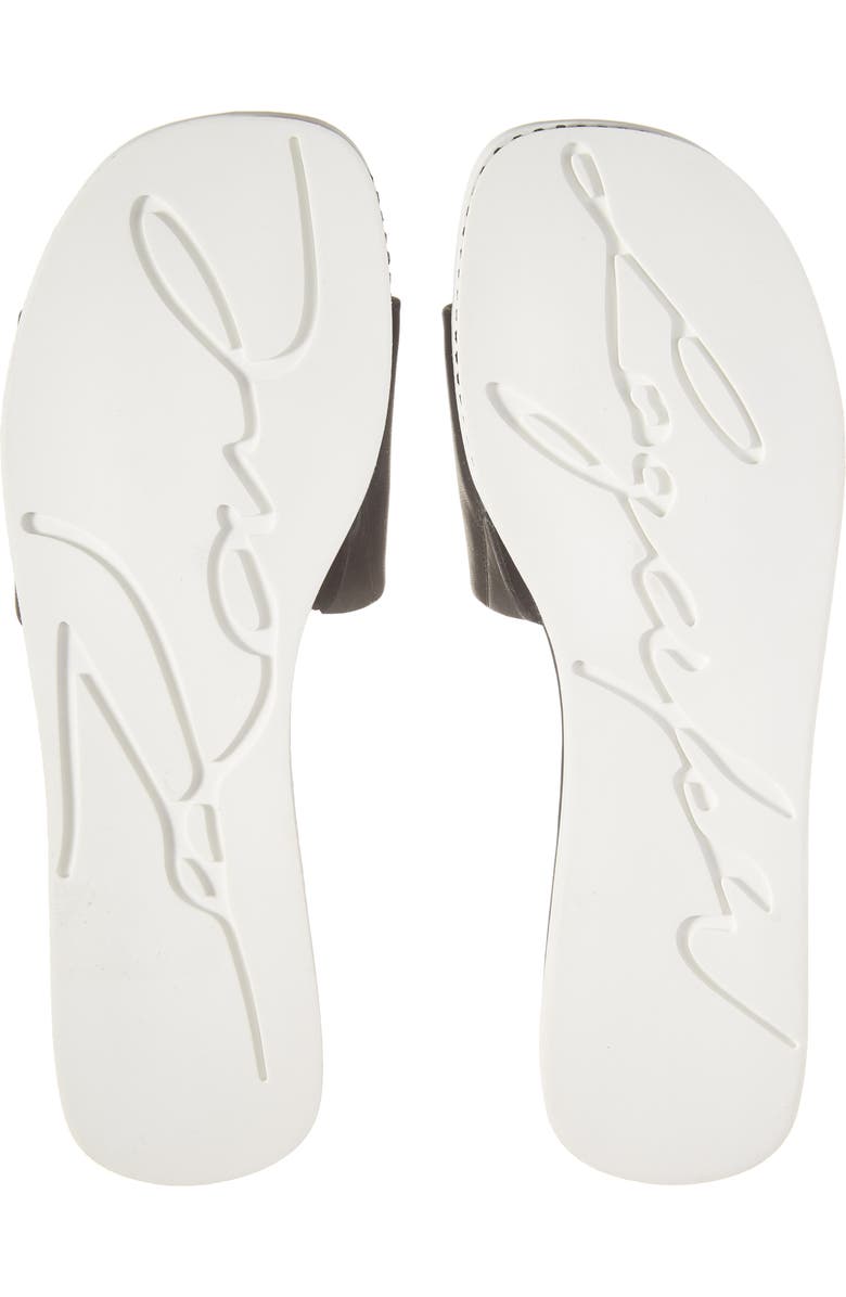 KARL LAGERFELD PARIS Jeslyn Slide Sandal, Alternate, color,