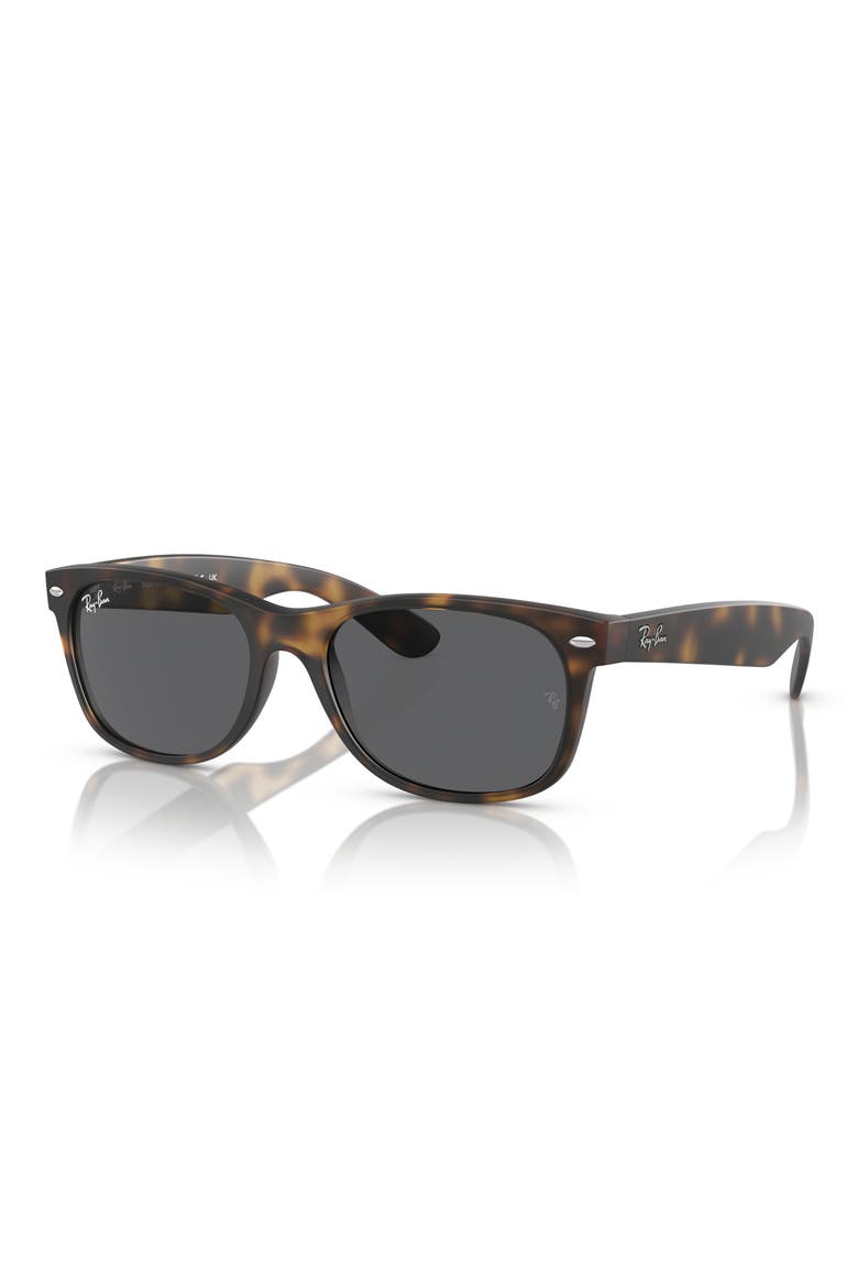 New Wayfarer 52mm Sunglasses, Alternate, color, BLACK HAVANA